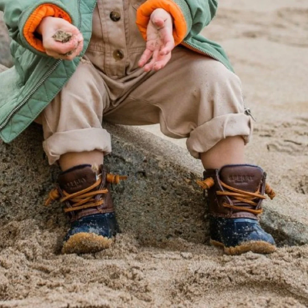 Sperry Kids Two-Tone Duck Boots